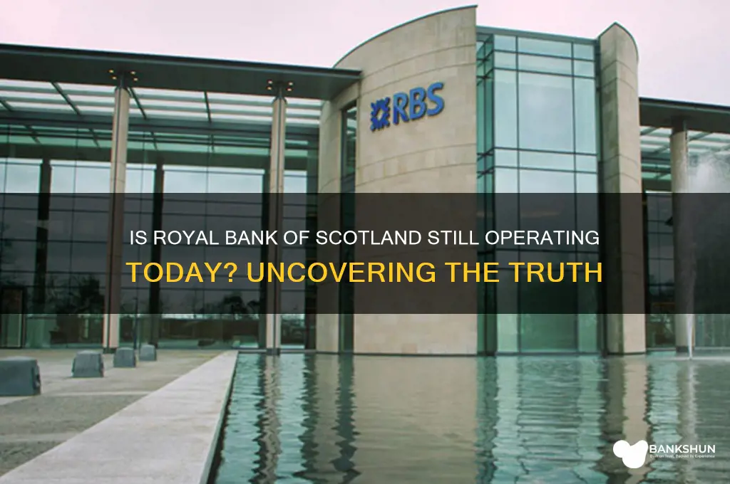 does royal bank of scotland still exist