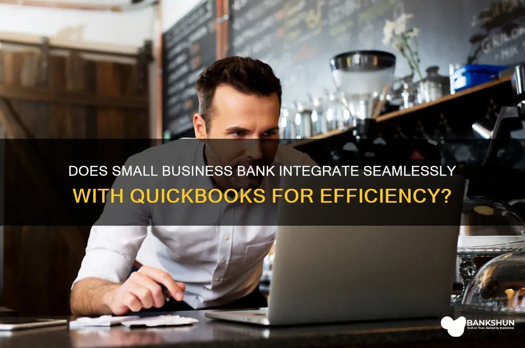 does small business bank connect to quickbooks