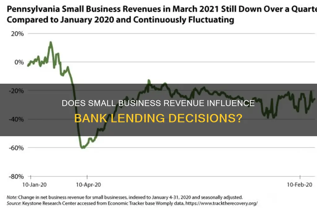 does small business revenue matter to banks