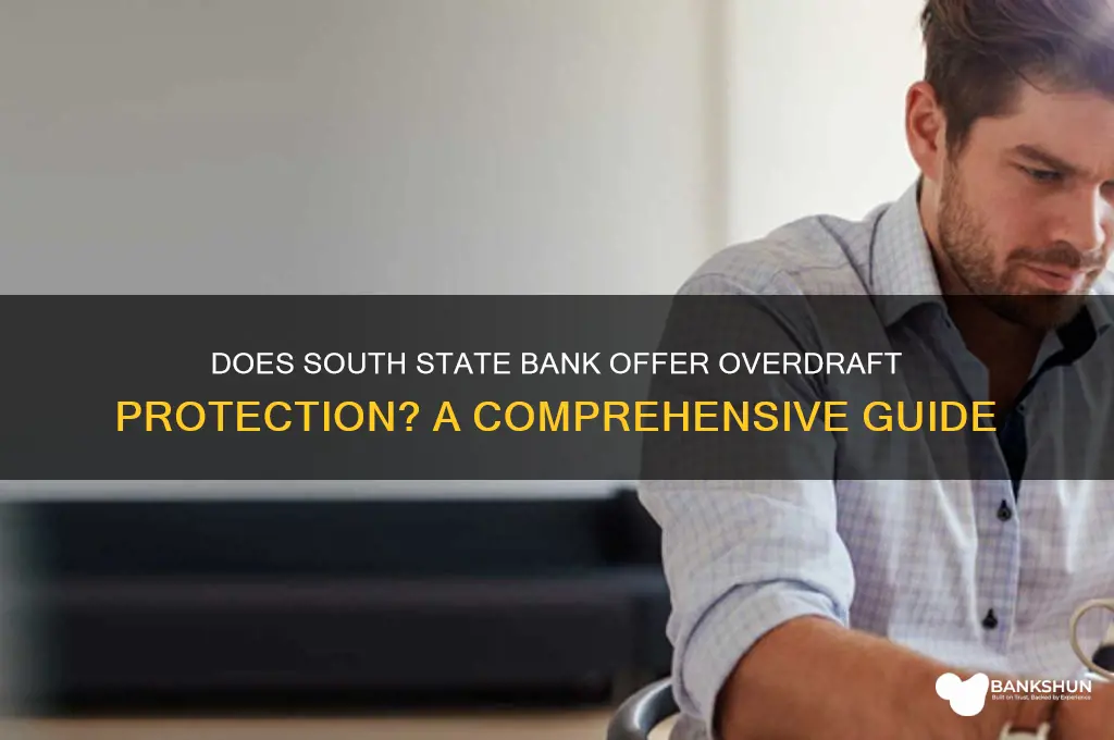 does south state bank have overdraft protection