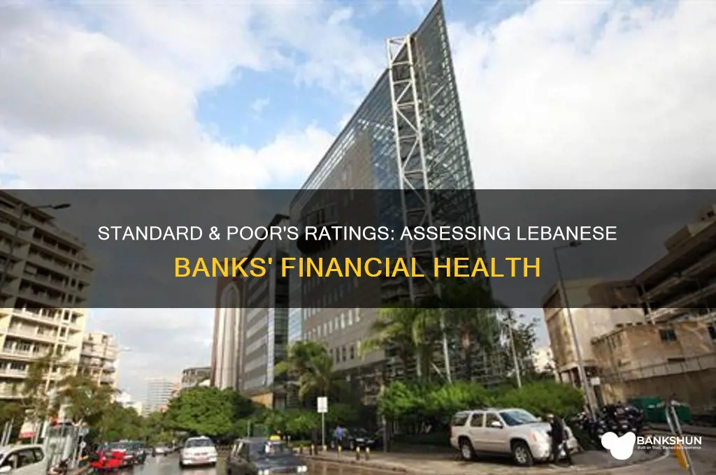 does standard and poors rate lebanese banks