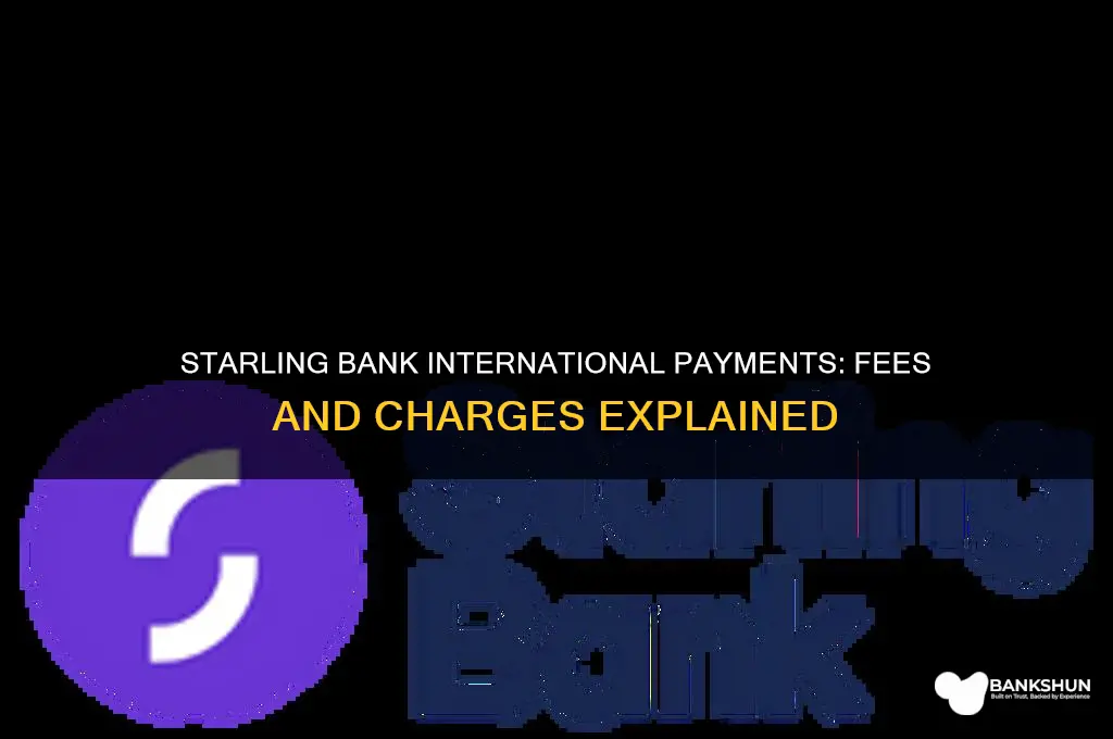 does starling bank charge for international payments