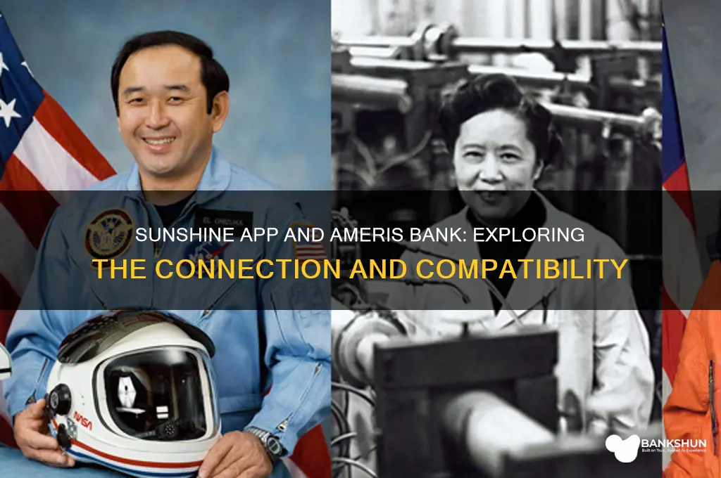 does sunshine app connect to ameris bank