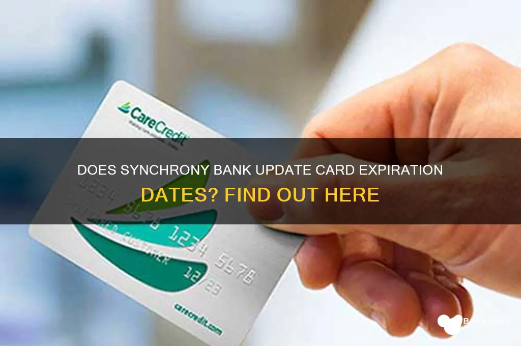 does synchrony bank give new expiration date