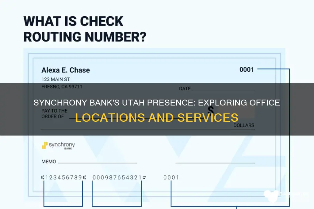 does synchrony bank has office in utah
