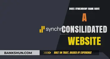 Does Synchrony Bank Offer a Consolidated Website for Users?