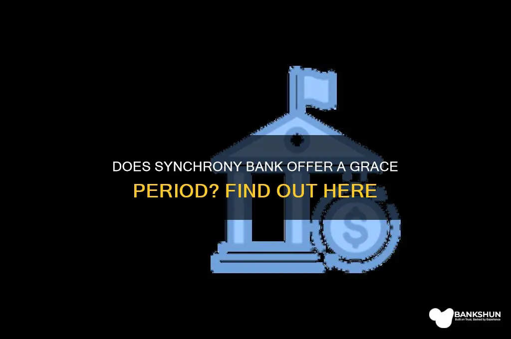 does synchrony bank have a grace period
