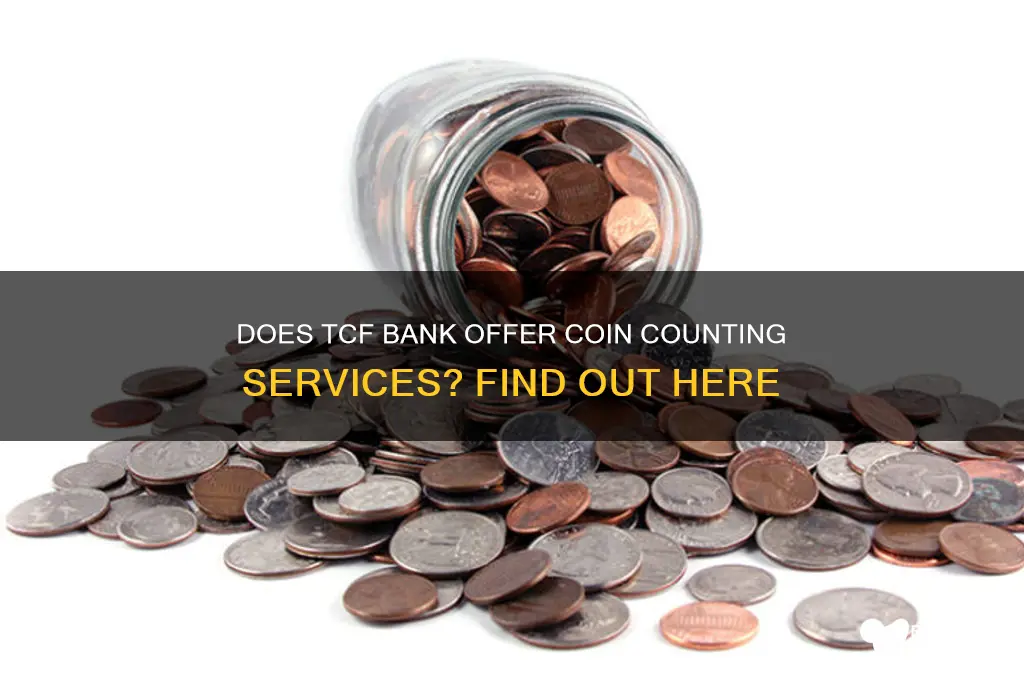 does tcf bank have a coin counter