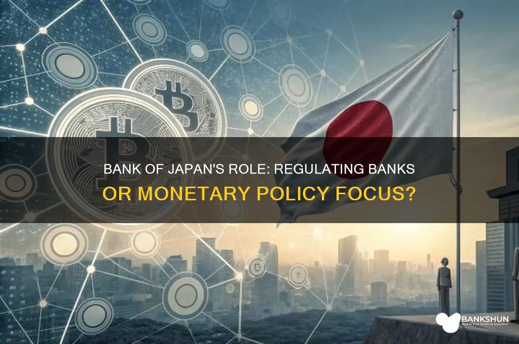 does the bank of japan regulate banks