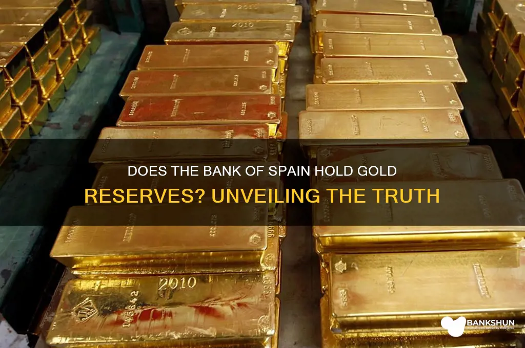 does the bank of spain have gold