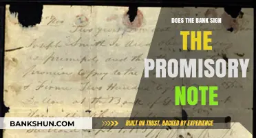 Does the Bank Sign the Promissory Note? Key Insights Explained