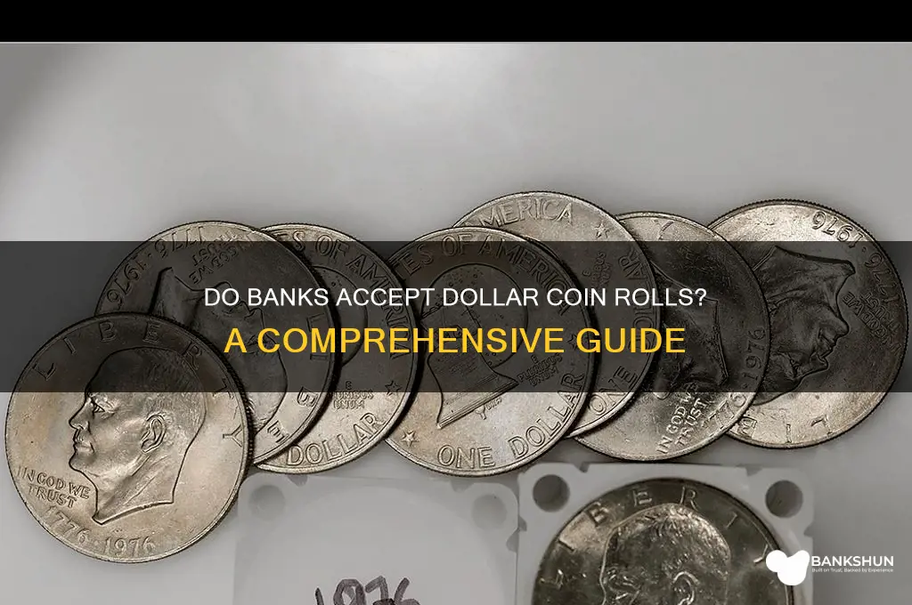 does the bank take dollar coin rolls