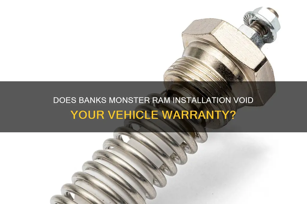 does the banks monster ram void warranty