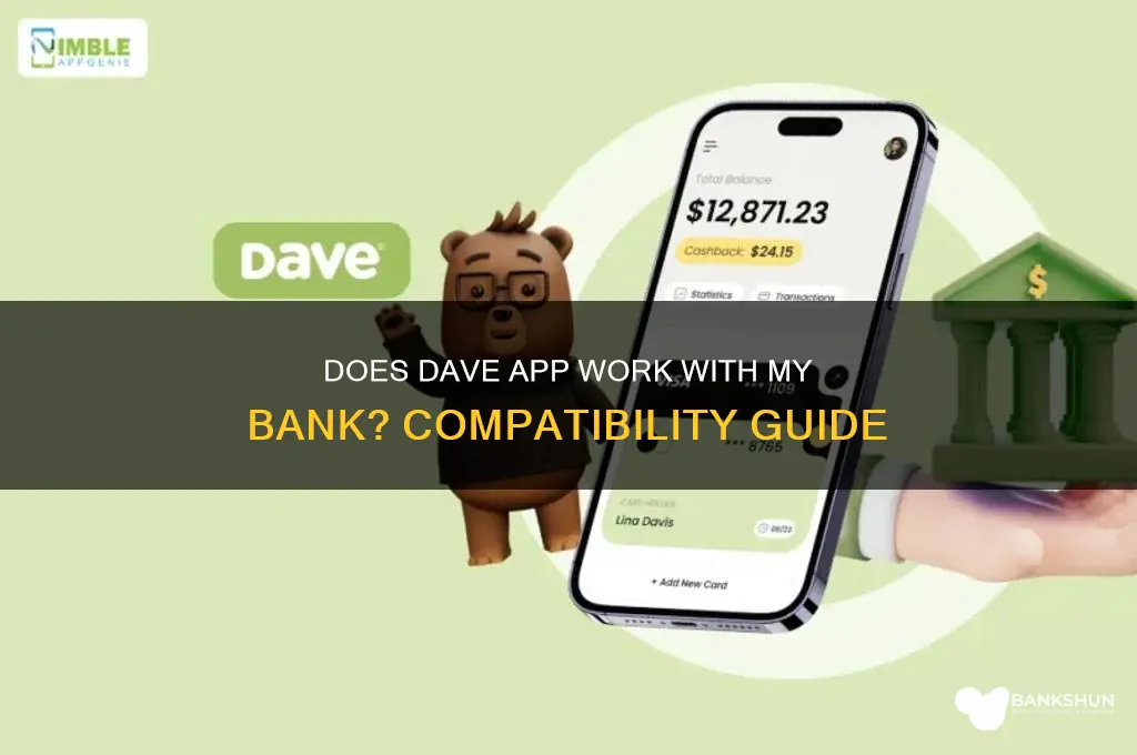 does the dave app accept my bank
