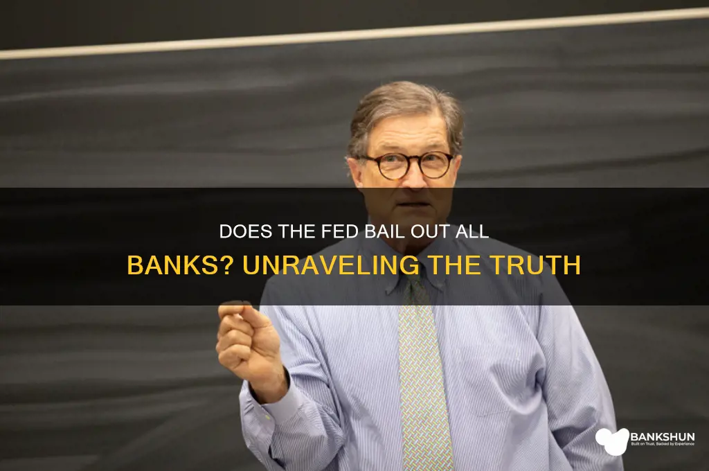 does the fed bail out all banks