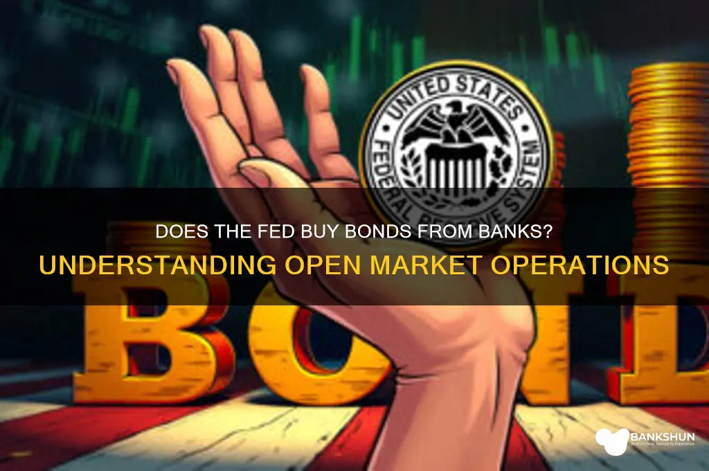 does the fed buy bonds from banks