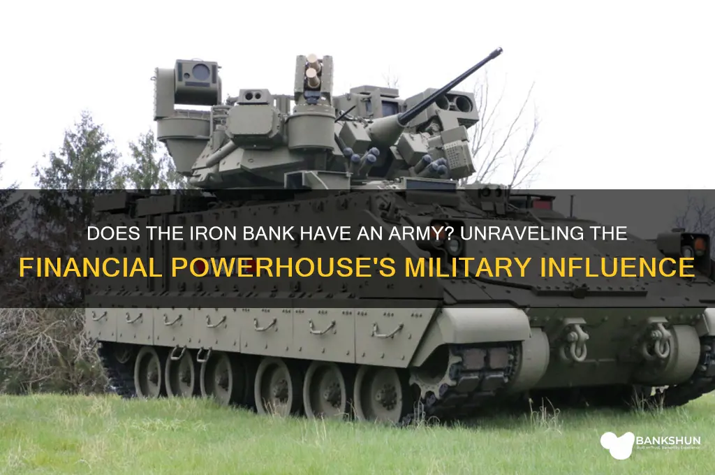 does the iron bank have an army