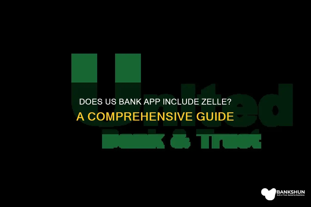 does the us bank app have zelle