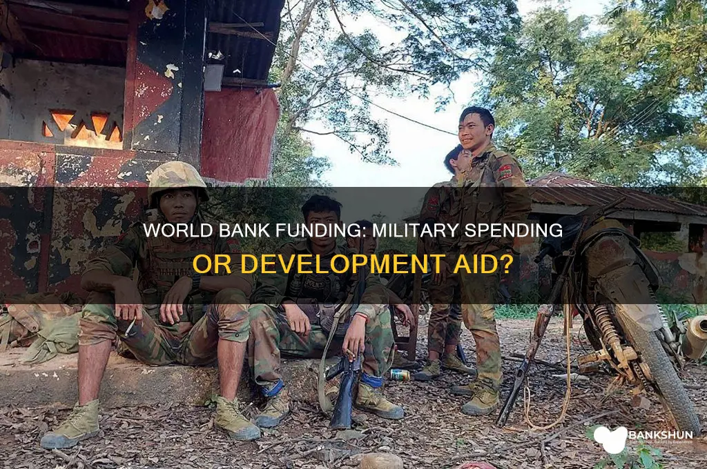 does the world bank finance military spending