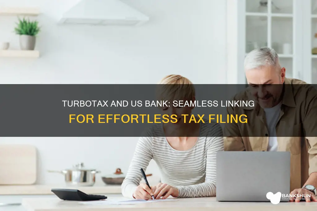 does turbo tax link to us bank