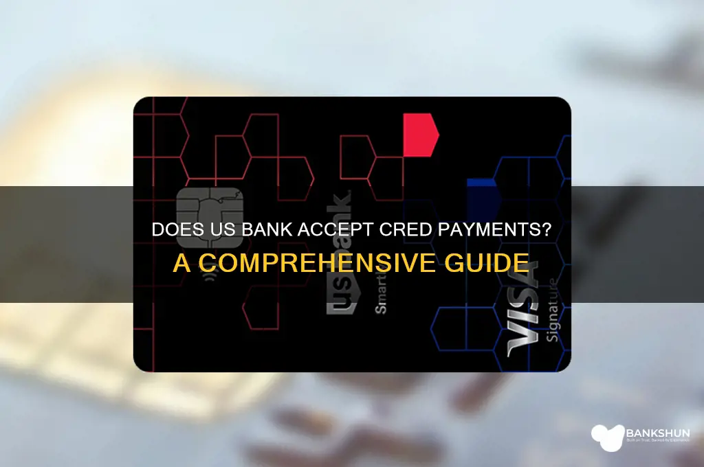 does us bank accept payments form cred