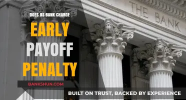 Does US Bank Charge Early Payoff Penalties? What Borrowers Need to Know