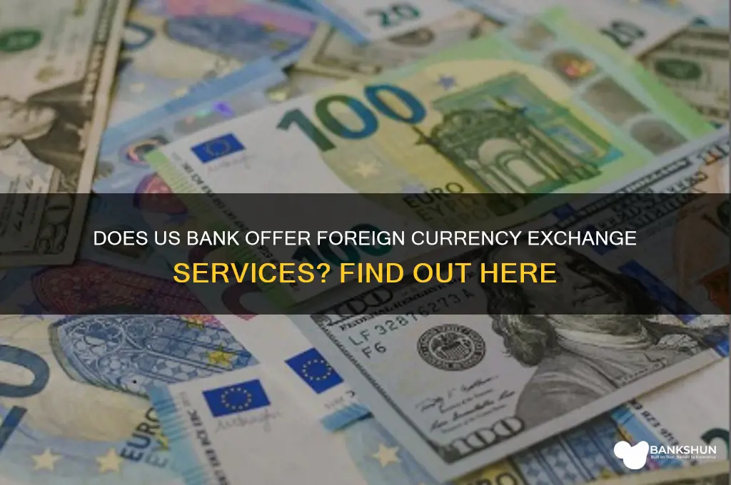 does us bank do foreign currency exchange