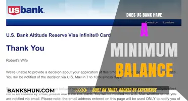 US Bank Minimum Balance Requirements: What You Need to Know