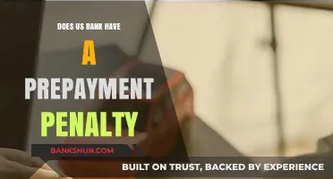 Does US Bank Charge Prepayment Penalties on Loans?