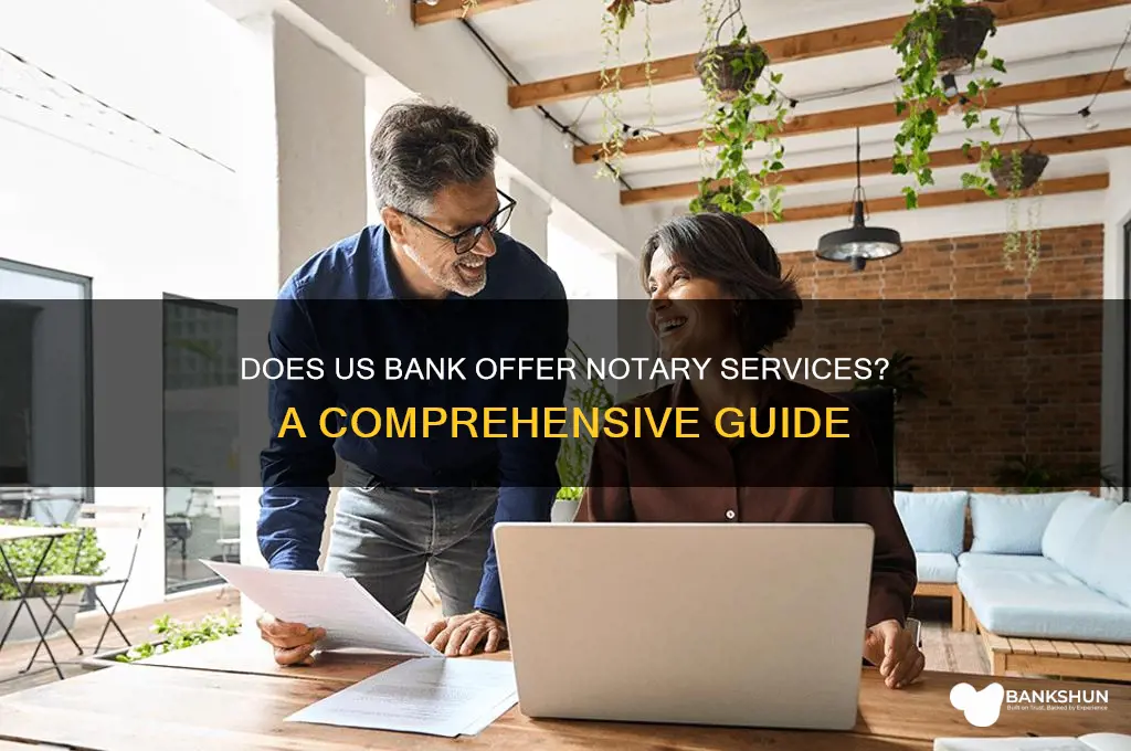 does us bank have a signed notary