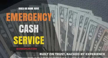 Does US Bank Offer Emergency Cash Services? A Quick Guide