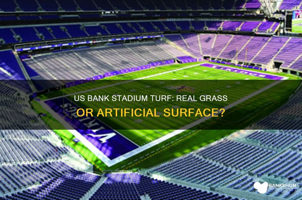 does us bank stadium have artificial turf