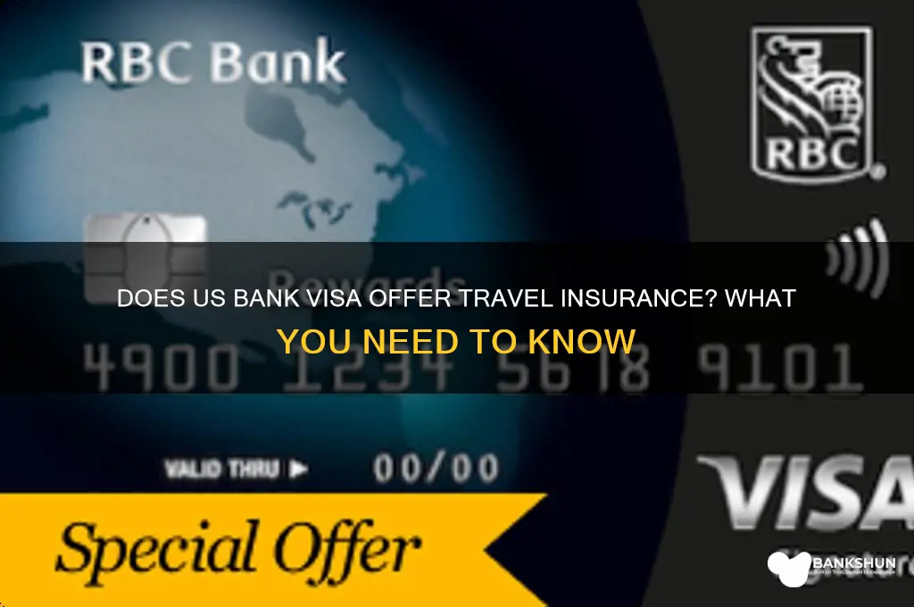 does us bank visa have travel insurance