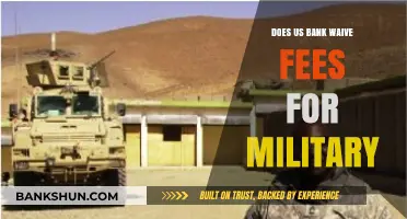 Military Benefits: Does US Bank Waive Fees for Service Members?