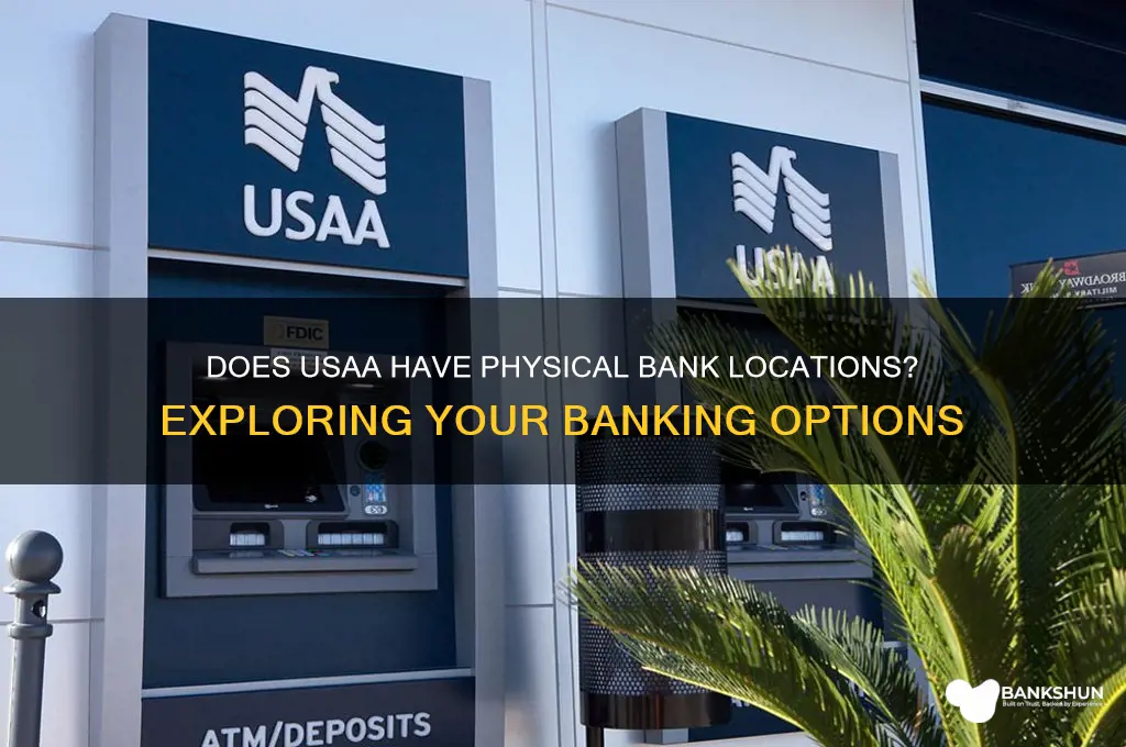 does usaa have a physical bank location