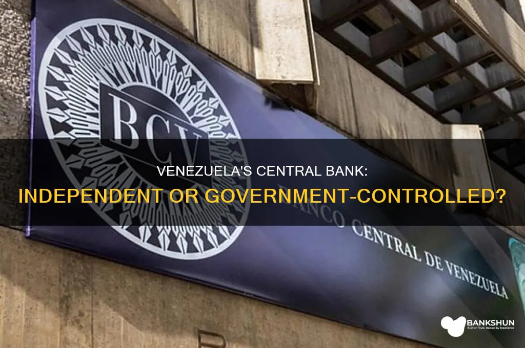 does venezuela have an independent central bank