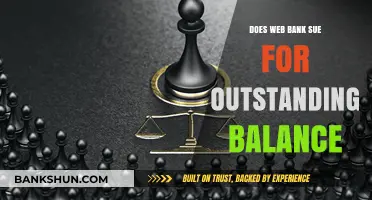 Can Web Banks Sue for Unpaid Balances? Legal Insights Explained