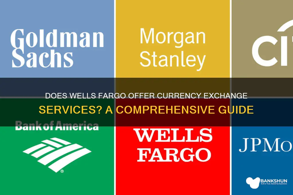 does wells fargo bank do currency exchange