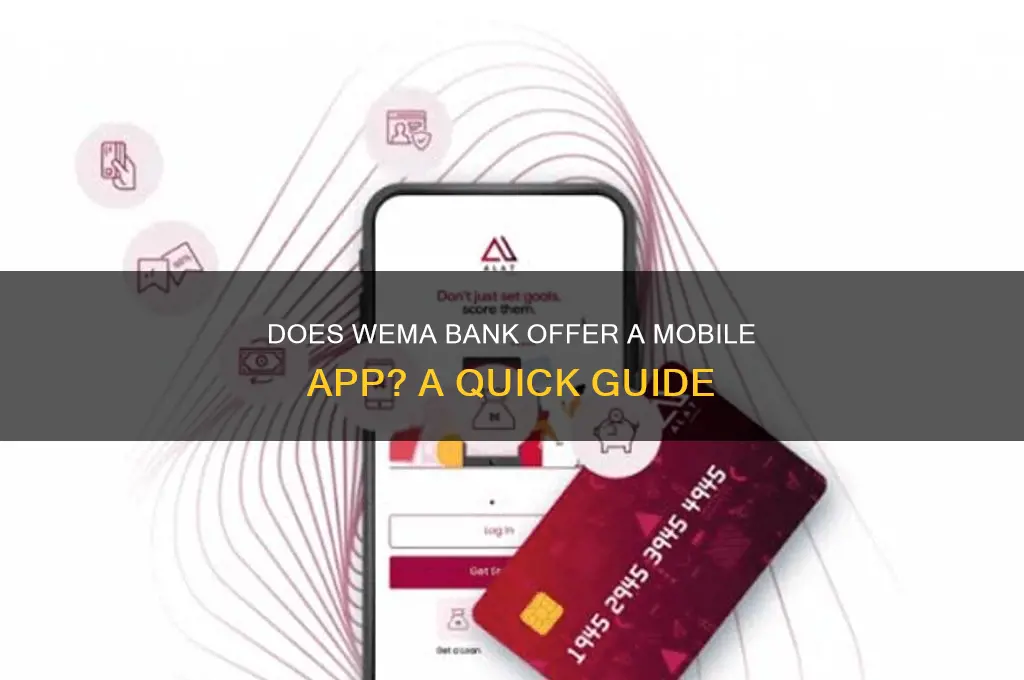 does wema bank have a mobile app