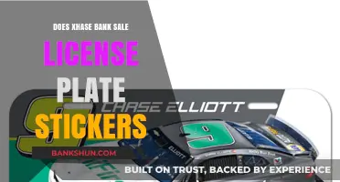 Chase Bank License Plate Stickers: Fact-Checking the Sale Rumors