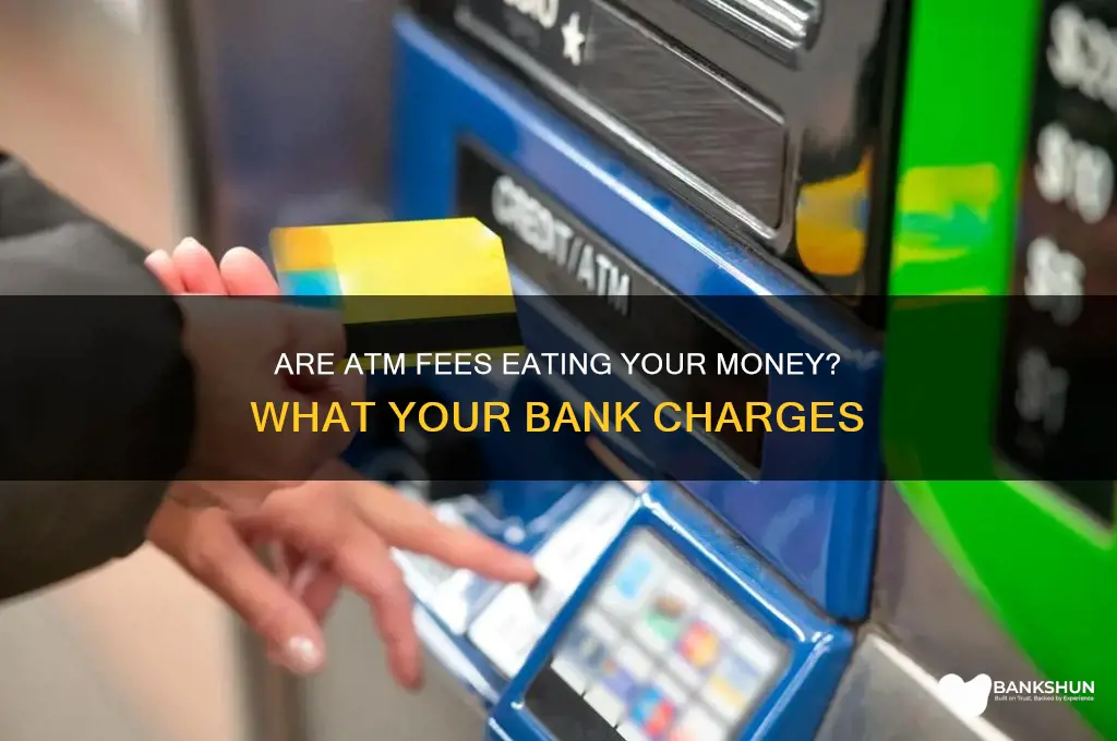 does your bank charge you for atm