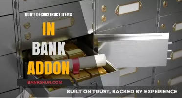 Avoid Deconstructing Bank Items: Essential Tips for Addon Users