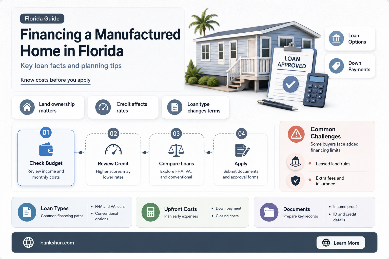 do banks finance manufactured homes in fl
