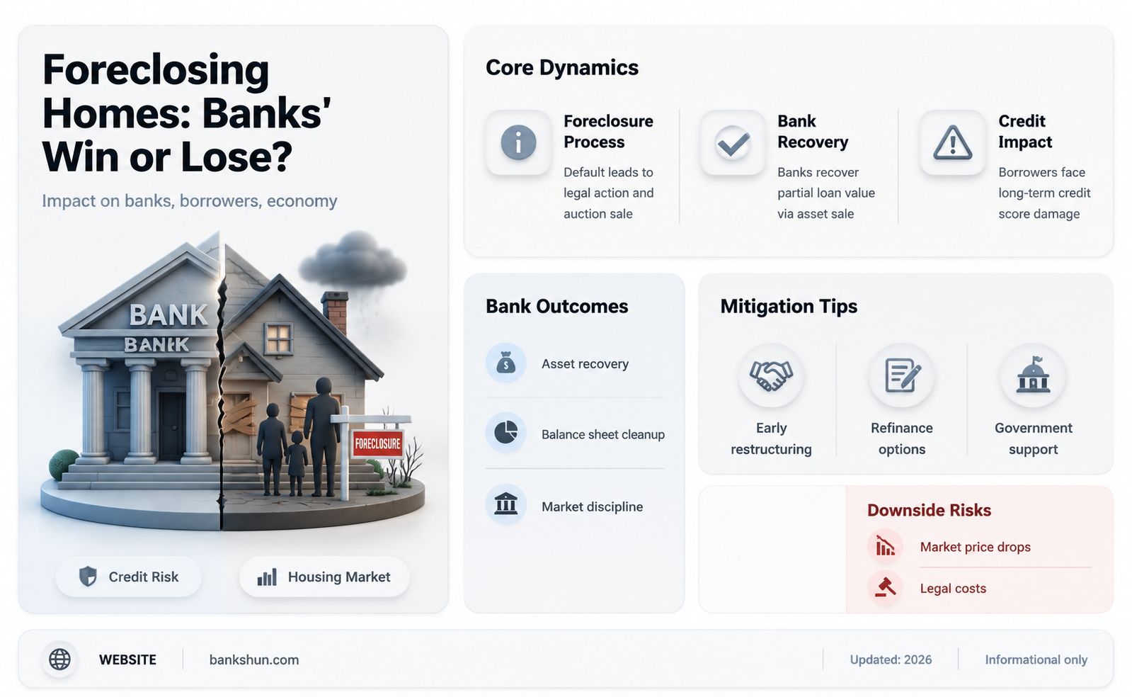 do banks win if they foreclose homes