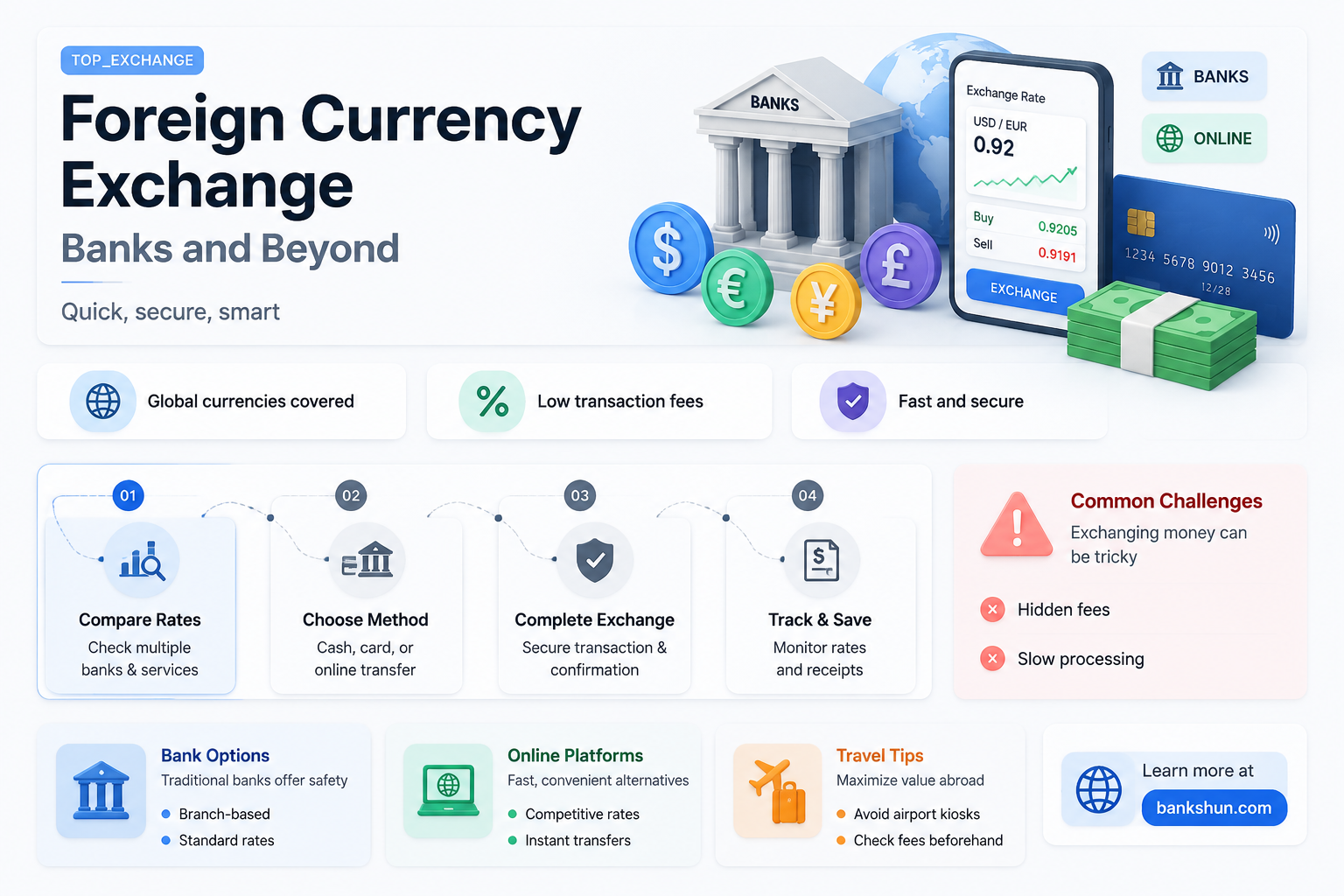 do all banks do foreign currency exchange