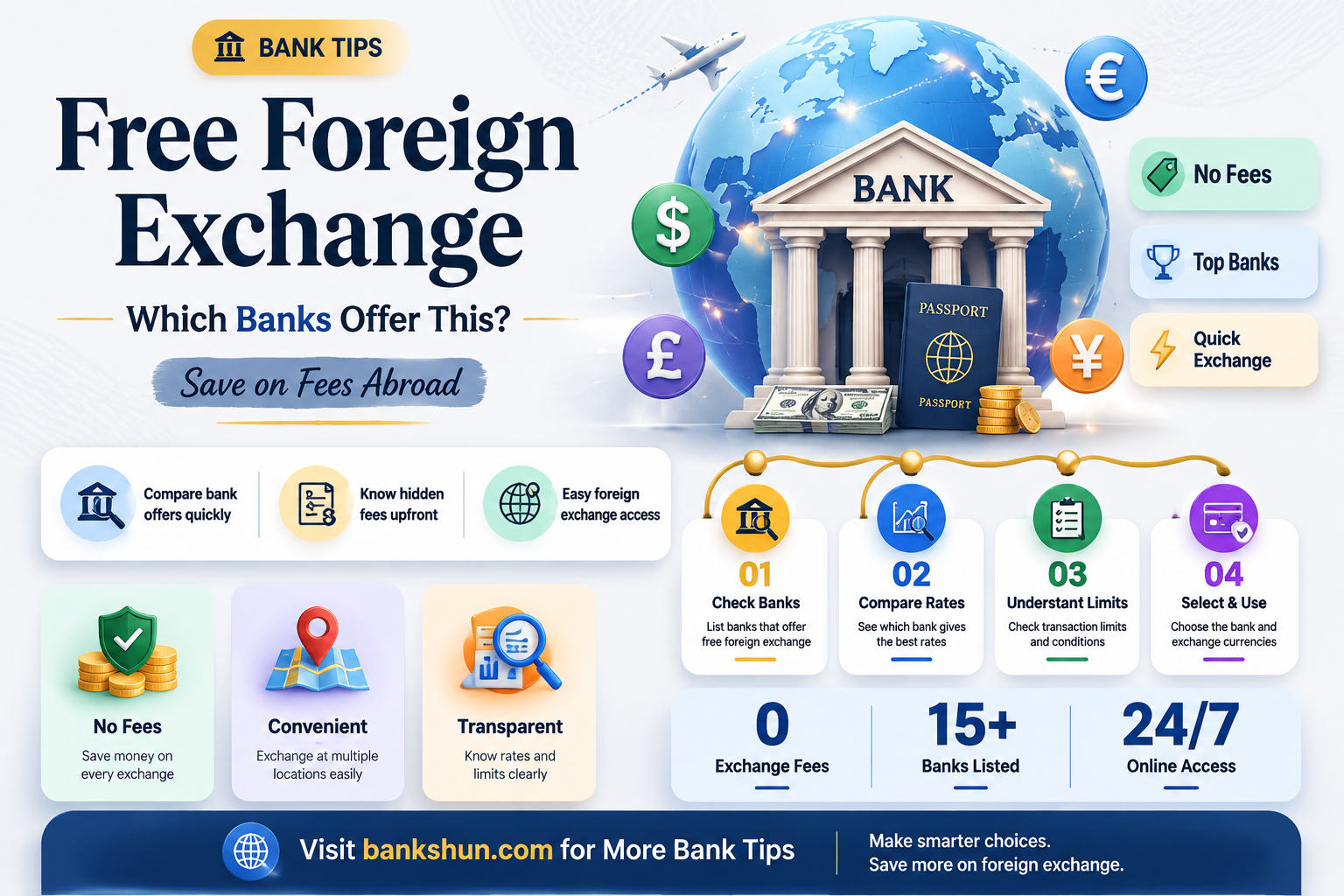 do any banks have free foreign exchange