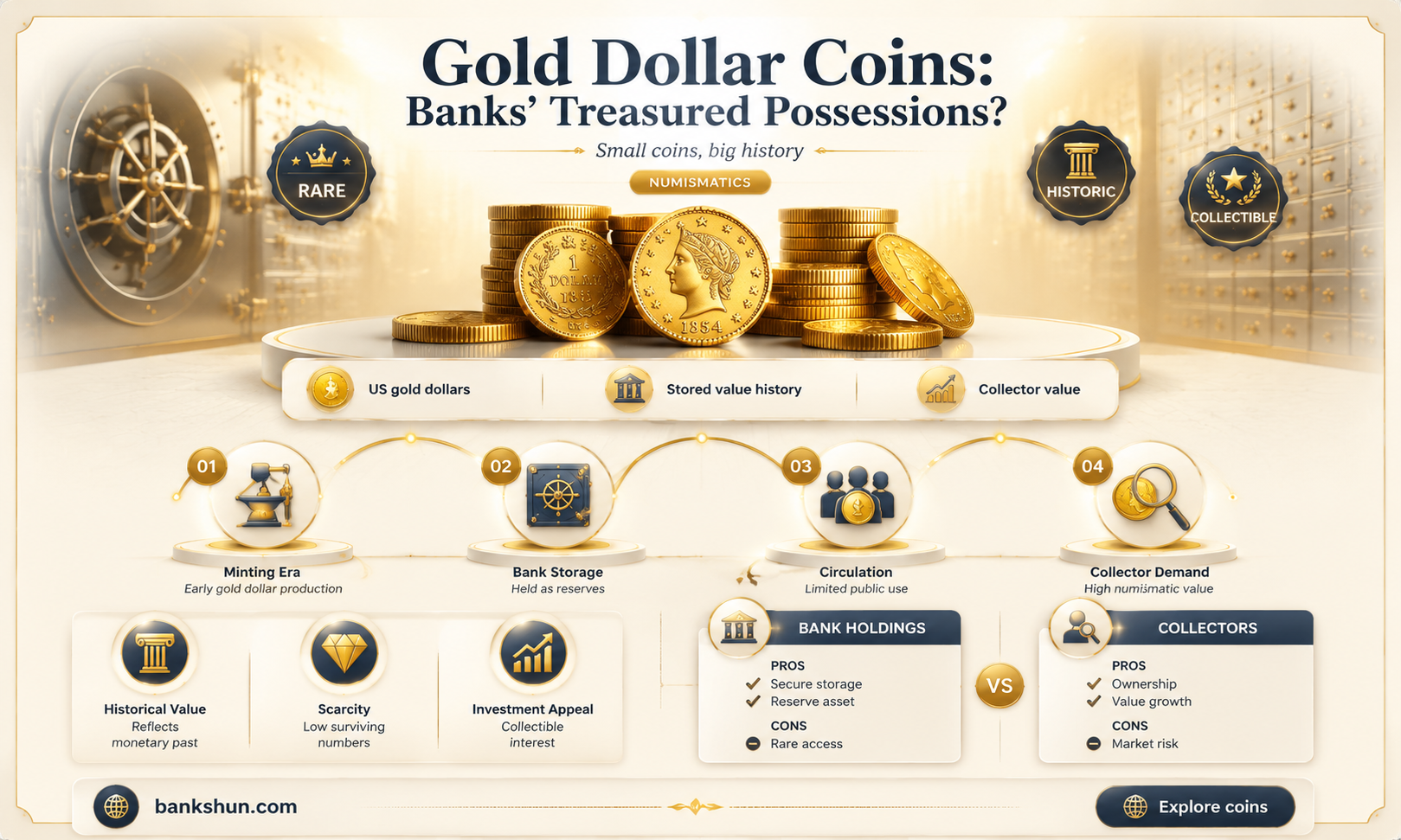 do banks still have gold dollar coins