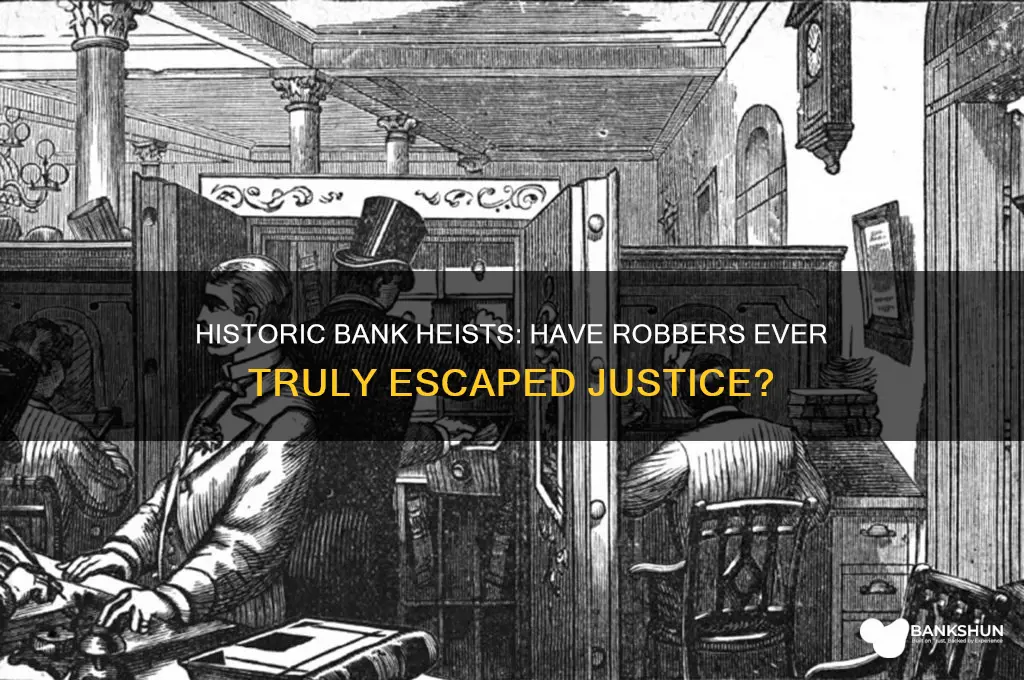 has a bank ever been successfully robbed