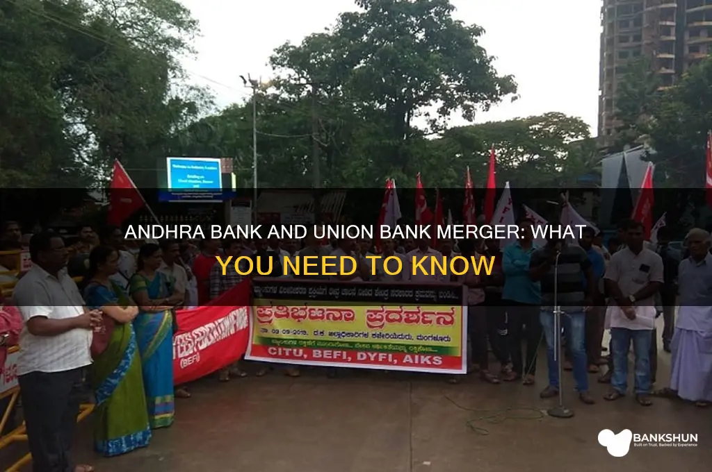 has andhra bank merged with union bank