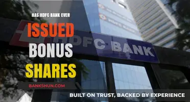 Has HDFC Bank Ever Issued Bonus Shares? A Historical Overview